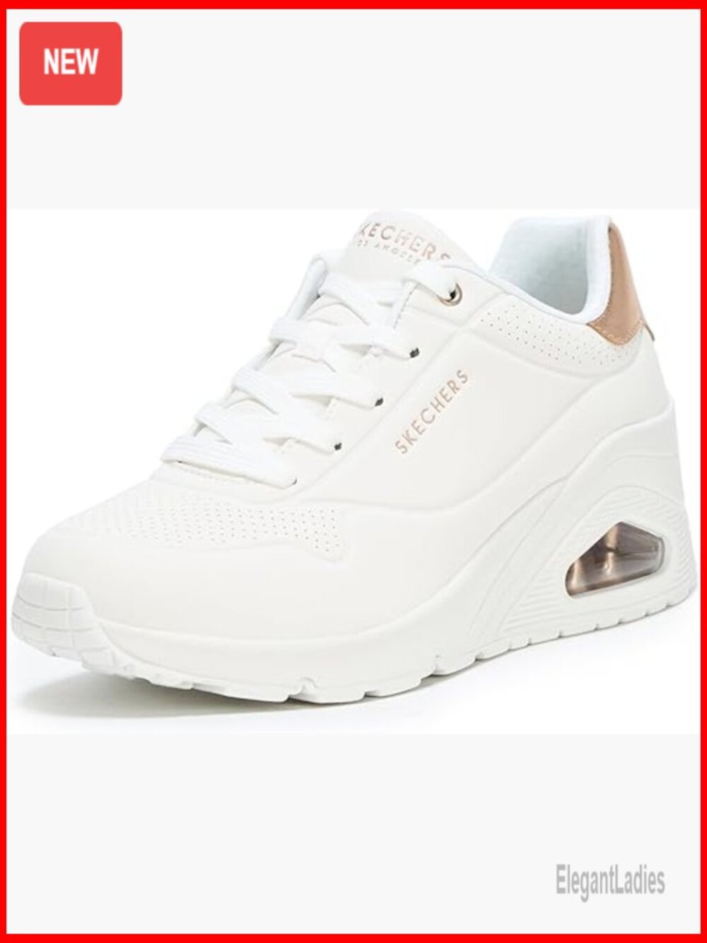 Women's Wedge Sneakers Size 9, Memory Foam Insole, Lace-Up Office Shoes - Picture 1 of 7